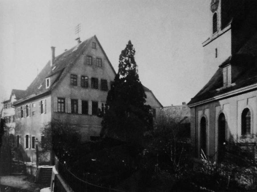 hist. Ansicht Pfarrhaus