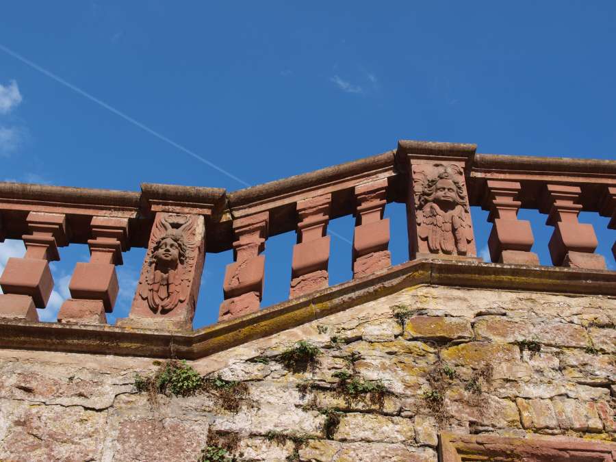 Ansicht Balustrade