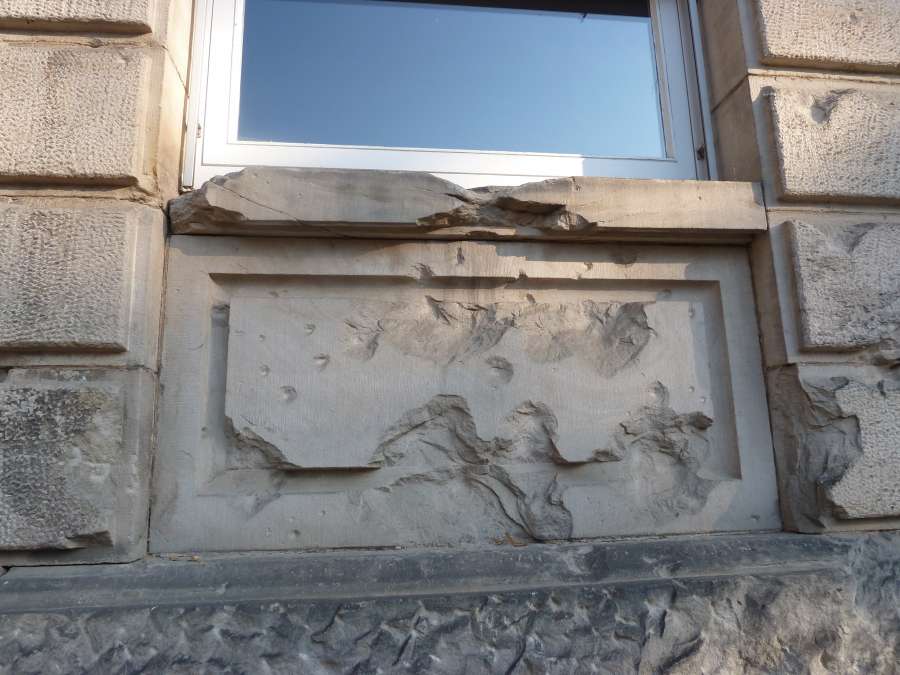 Kriegsschaden Pestalozzi