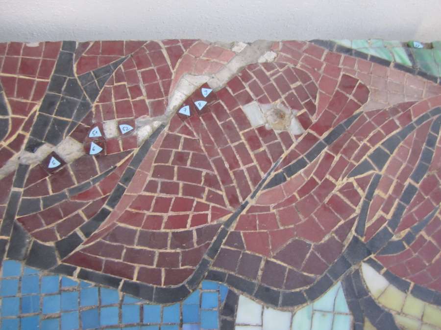 Mosaikdetail