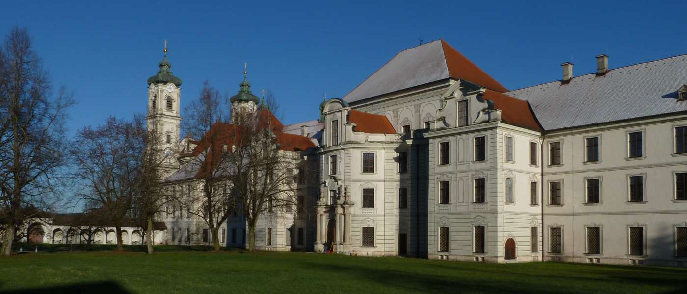 Ottobeuren, Westflügel Mitte der Benediktinerabtei