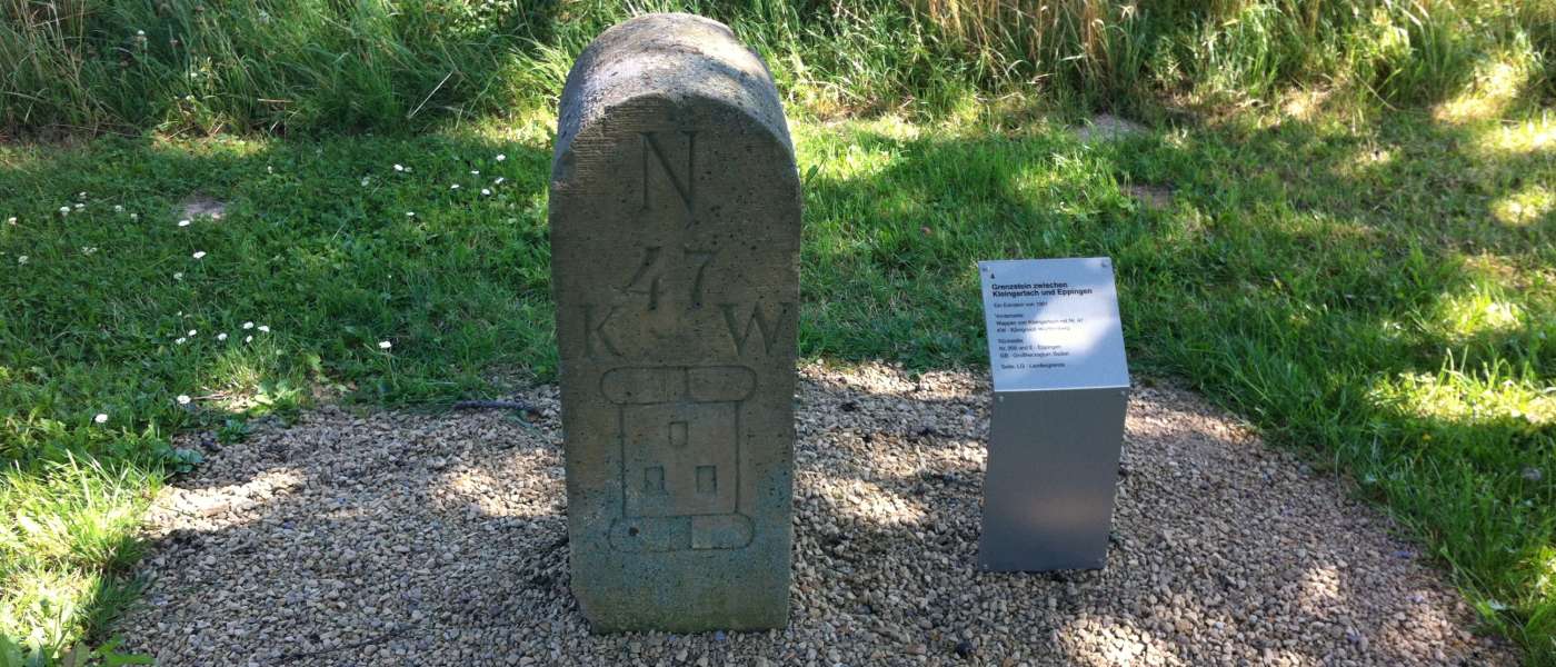 Kleingartach, historische Grenzsteine