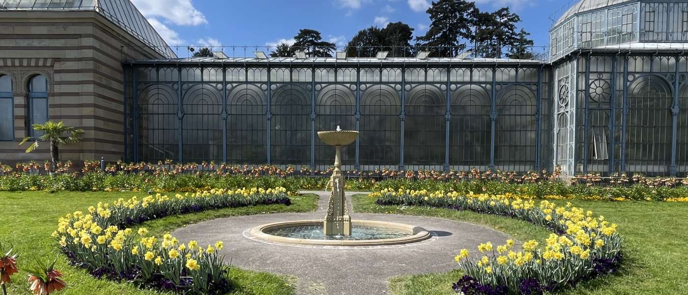 Gusseiserne Brunnen im Maurischen Garten, Wilhelma