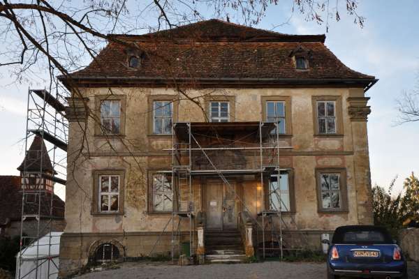 Schloss Stetten, Äußeres Haus