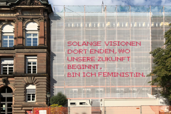 Feministische Kunst von Katharina Cibulka am Goethe-Gymnasium